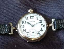 Waltham transitional strap watch circa 1914